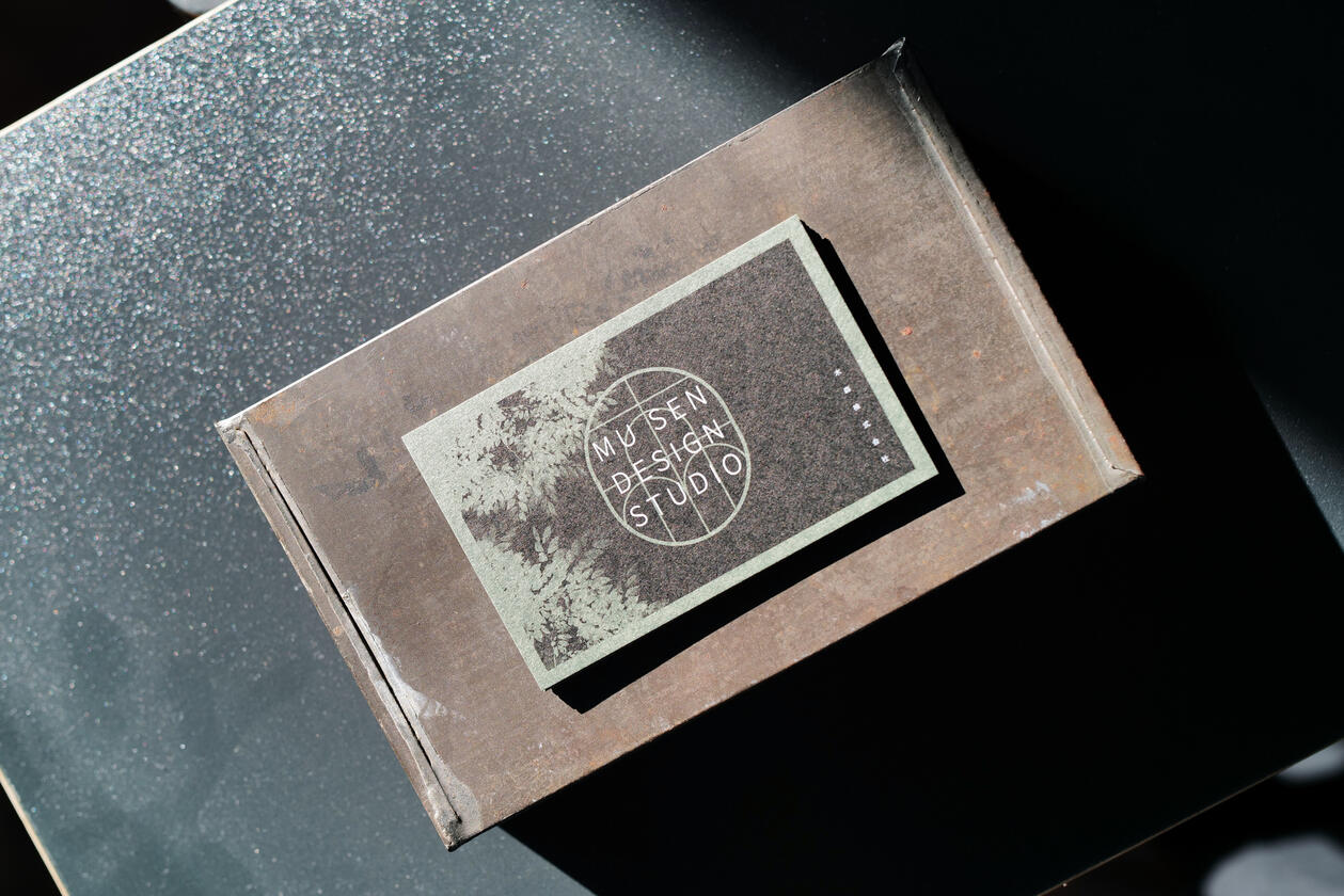 musen studio name card